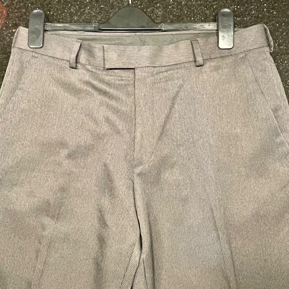 Kenneth Cole Reaction Mens Office Straight Fit Dress Pants Trousers Charcoal 34 - Picture 2 of 10